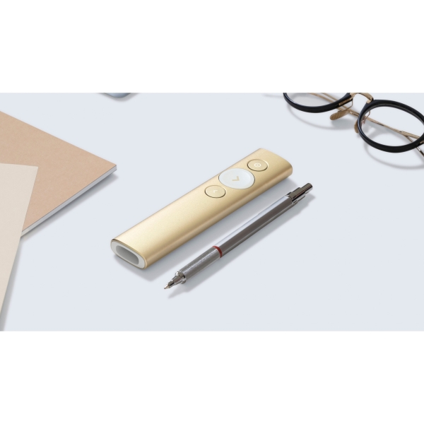 Logitech wireless Presenter Spotlight Gold