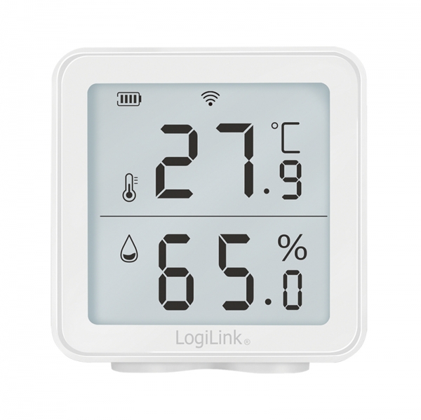 Logilink Wi-Fi Smart Thermo-Hygrometer, Tuya kompatibel