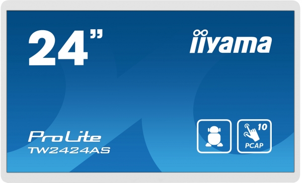 IIYAMA 60,5cm (23,8) TW2424AS-W1 16:9 M-Touch HDMI Android retail