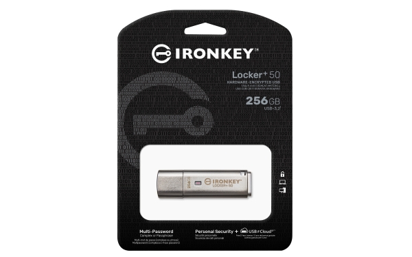 USB-Stick 256GB Kingston IronKey Encryption retail