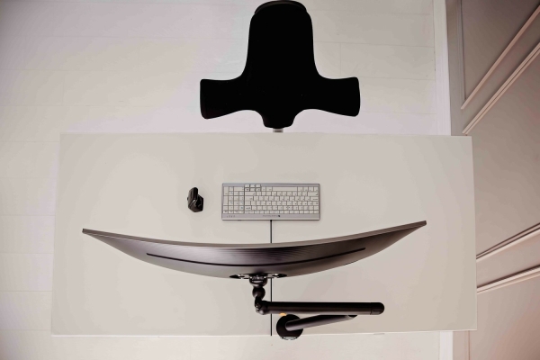 BakkerElkhuizen Monitorarm BE Flexible Single schwarz retail