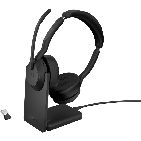 Jabra Evolve2 55 Link380a MS Stereo Stand