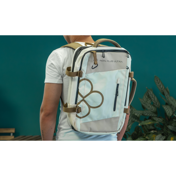 ultron Rucksack NPU 17,weiss/beige