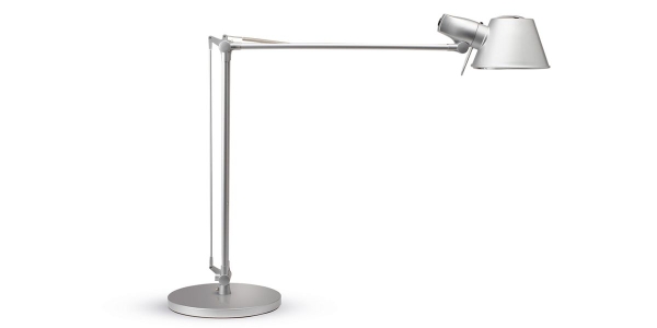 MAUL LED Tischleuchte Rock silber