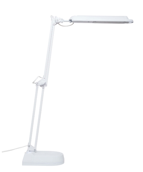MAUL LED Tischleuchte Atlantic mit Standfuß weiß