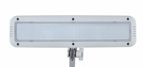 MAUL LED Arbeitsplatzleuchte Intro dimmbar+Standfuß weiß
