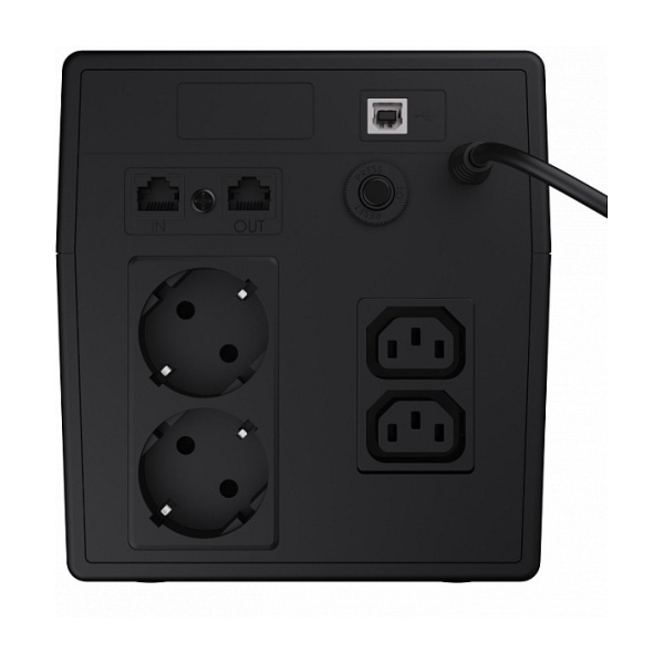 Green Cell 1000VA 600W Überspannungsschutz 230V Schwarz