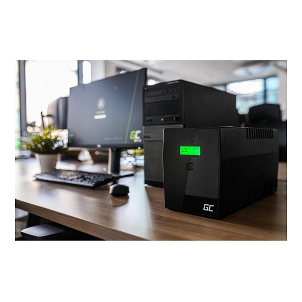 Green Cell 1000VA 600W Überspannungsschutz 230V Schwarz