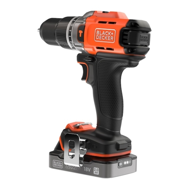 Black&Decker Akku-Schlagbohrschrauber BCD383D1XC 2Ah 18V