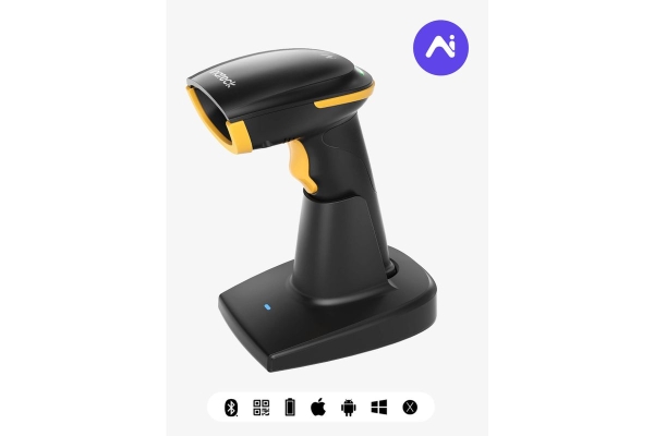 inateck Barcodescanner 36 Black Wireless 2D