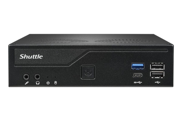 Shuttle Barebone slim DH610V2 Intel/DDR5/black