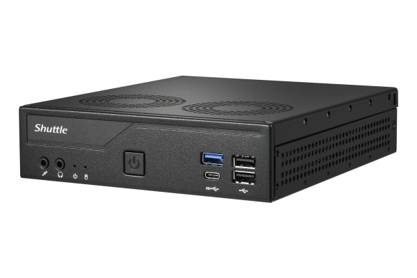 Shuttle Barebone slim DH610V2 Intel/DDR5/black