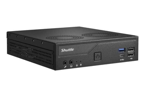 Shuttle Barebone slim DH610V2 Intel/DDR5/black