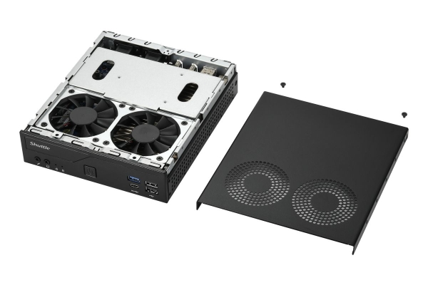 Shuttle Barebone slim DH610V2 Intel/DDR5/black
