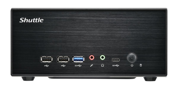 Shuttle Barebone slim XB860G2 SO-DDR5 black