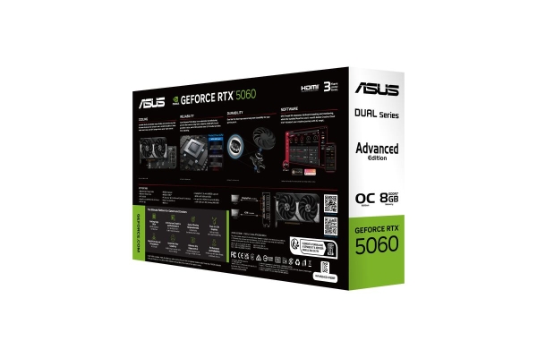 ASUS DUAL-RTX5060-O8G-A-GAMING