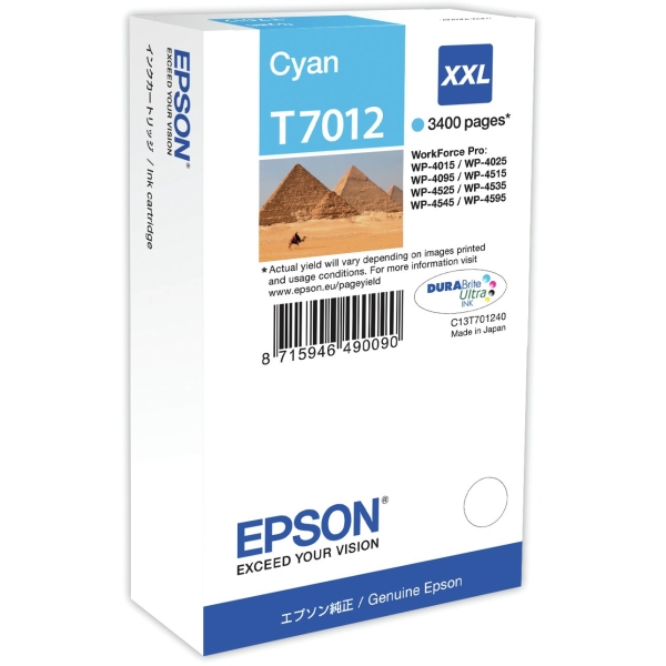 Epson C13T70124010 cyan EHC