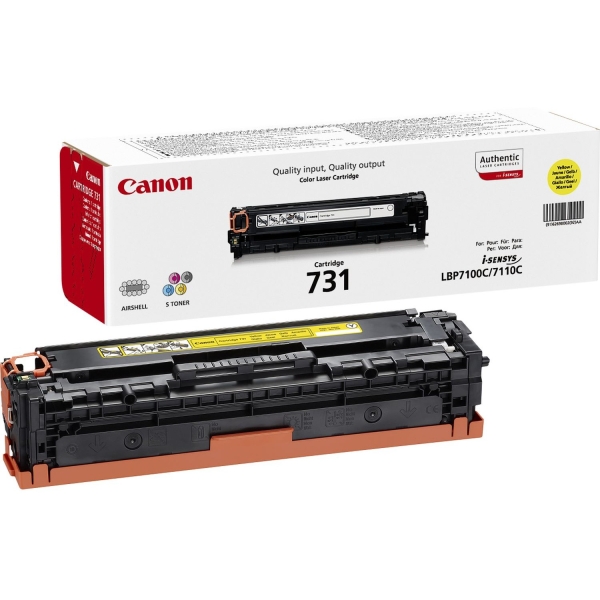 Canon Toner 731 Y yellow 1500 Seiten