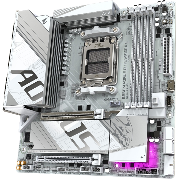 AM5 Gigabyte B850M AORUS ELITE WF6E ICE
